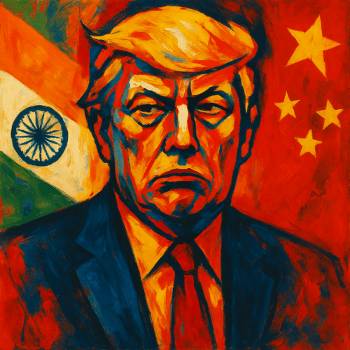 Indien China Trump